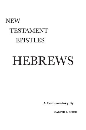 Hebrews: A Critical & Exegetical Commentary image number 0