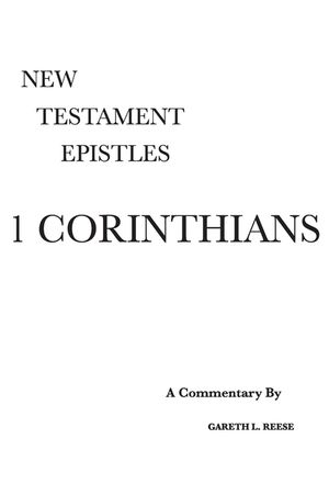 1 Corinthians: A Critical & Exegetical Commentary image number 0