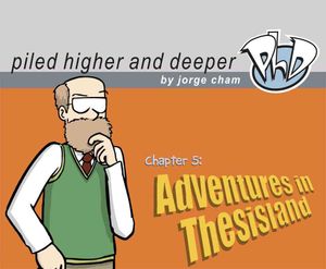 Adventures in Thesisland : The Fifth Piled Higher and Deeper Comic Strip Collection image number 0