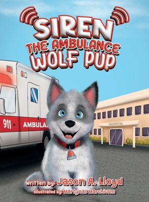 Siren the Ambulance Wolf Pup image number 0