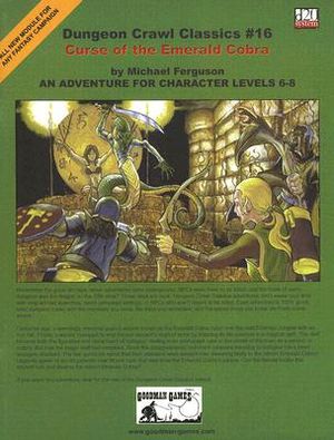 Curse of the Emerald Cobra: An Adventure for Character Levels 6-8 image number 0