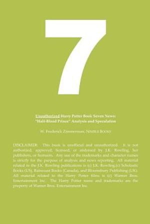 Unauthorized Harry Potter and the Deathly Hallows News: Half-Blood Prince Analysis image number 0