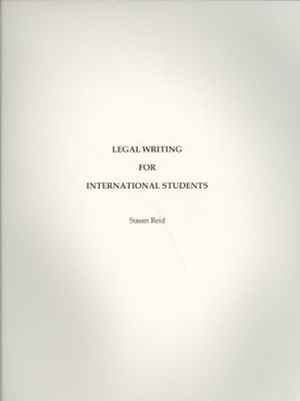 Legal Writing for International Students image number 0