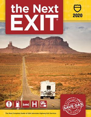 The Next Exit 2020: The Most Complete Guide of Interstate Highway Exit Services (8.5 X 11) image number 0