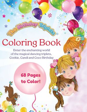 The Birthday Triplets Coloring Book image number 0