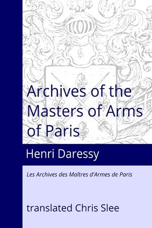Archives of the Masters of Arms of Paris image number 0