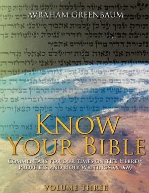 Know Your Bible (Volume Three): Commentary for our times on the Hebrew Prophets and Holy Writings (NaKh) image number 0