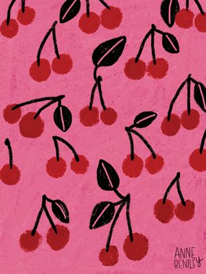 Cerises: (Small Journal, Notebooks for Women) image number 0
