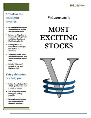 Valuentum's Most Exciting Stocks: 2021 Edition image number 0