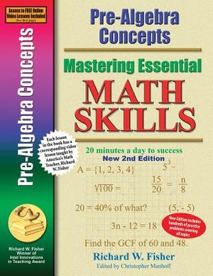Pre-Algebra Concepts 2nd Edition, Mastering Essential Math Skills: 20 minutes a day to success image number 0