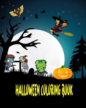 Halloween Coloring Book image number 0