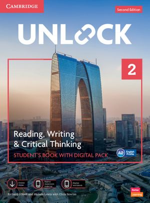 Unlock Level 2 Reading, Writing and Critical Thinking Student's Book with Digital Pack image number 0