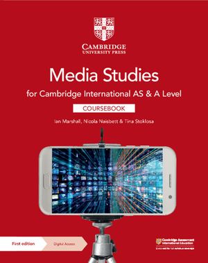 Cambridge International as & a Level Media Studies Coursebook with Digital Access (2 Years) image number 0