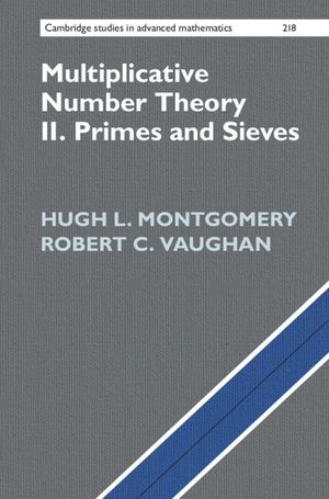 Multiplicative Number Theory II: Primes and Sieves image number 0
