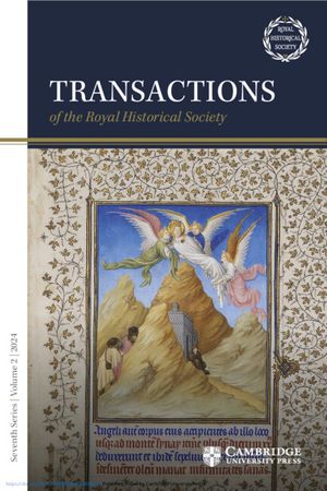 Transactions of the Royal Historical Society: Volume 2 image number 0