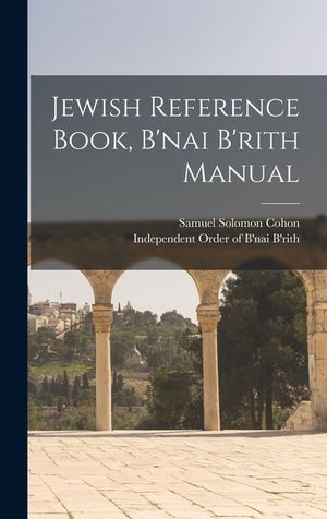 Jewish Reference Book, B'nai B'rith Manual image number 0