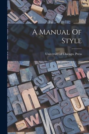 A Manual Of Style image number 0