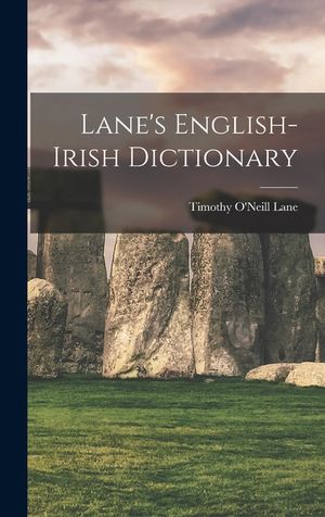 Lane's English-Irish Dictionary image number 0