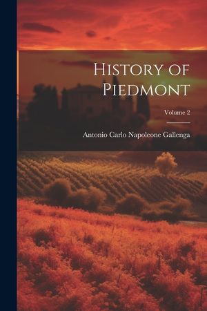 History of Piedmont; Volume 2 image number 0