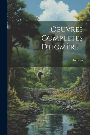 Oeuvres Compl&egrave;tes D'hom&egrave;re... image number 0