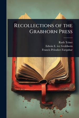 Recollections of the Grabhorn Press image number 0