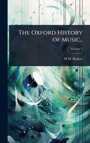 The Oxford History of Music.. image number 0