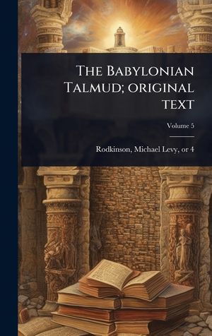 The Babylonian Talmud; original text image number 0