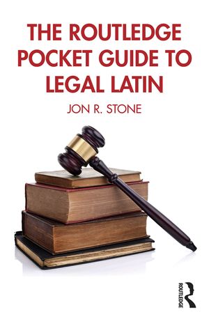 The Routledge Pocket Guide to Legal Latin image number 0
