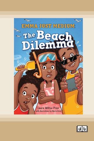 Emma Just Medium: The Beach Dilemma [Dyslexic Edition] image number 0