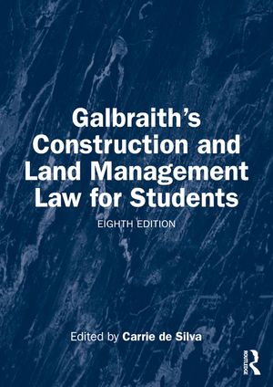 Galbraith's Construction and Land Management Law for Students image number 0