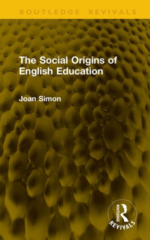 The Social Origins of English Education image number 0