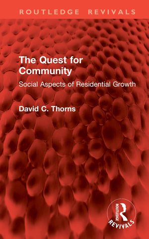 The Quest for Community: Social Aspects of Residential Growth image number 0