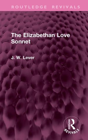 The Elizabethan Love Sonnet image number 0