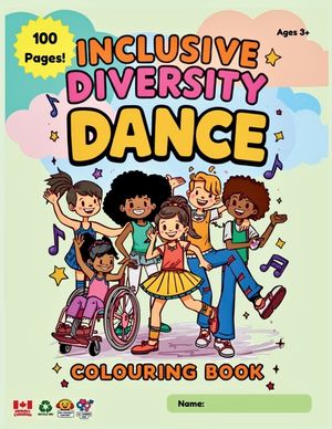Inclusive Diversity Dance Colouring Book image number 0