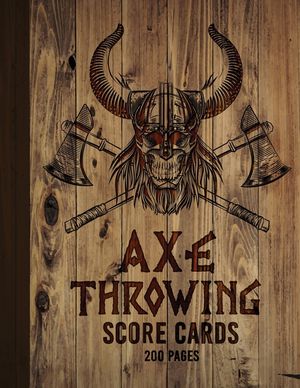 Throwing Axe Score Cards - 200 Pages image number 0