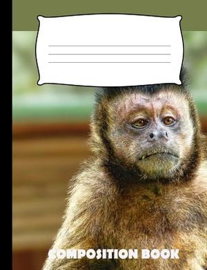 Composition Book: Monkey Composition Notebook Wide Ruled image number 0