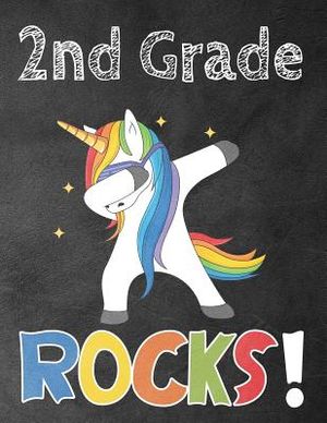 2nd Grade: Funny Back To School notebook, Gift For Girls and Boys,109 College Ruled Line Paper, Cute School Notebook, School Comp image number 0