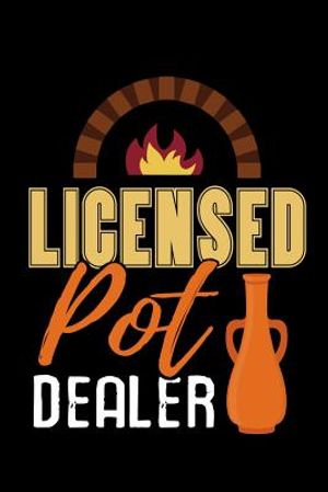 Licensed Pot Dealer: Pottery Project Book - 80 Project Sheets to Record your Ceramic Work - Gift for Potters image number 0