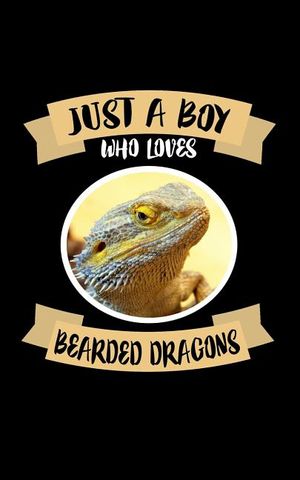 Just A Boy Who Loves Bearded Dragons: Animal Nature Collection image number 0