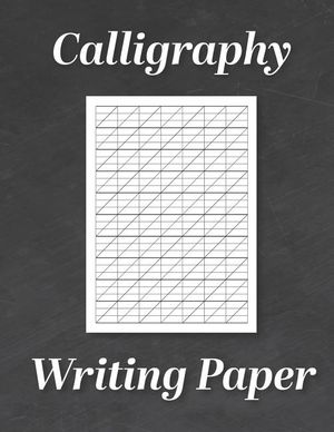 Calligraphy Writing Paper: Modern Calligraphy Practice Sheets - 120 Sheet Pad image number 0