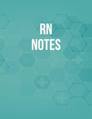 RN Notes: Funny Nursing Theme Notebook - Includes: Quotes From My Patients and Coloring Section - Graduation And Appreciation Gi image number 0