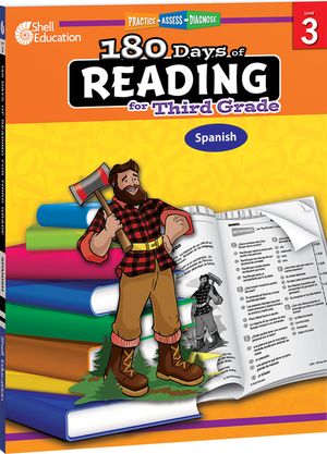 180 Days of Reading for Third Grade (Spanish): Practice, Assess, Diagnose image number 0