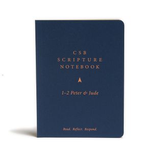 CSB Scripture Notebook, 1-2 Peter and Jude: Read. Reflect. Respond. image number 0