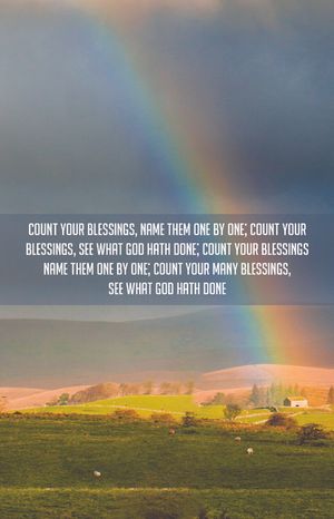 Blessings Bulletin (Pkg 100) General Worship image number 0