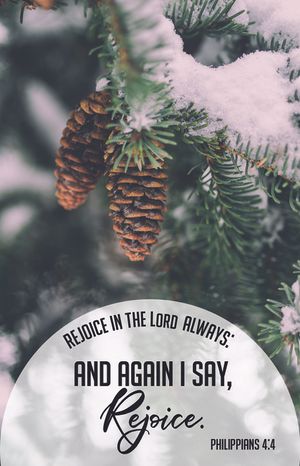 Rejoice Bulletin (Pkg 100) General Worship image number 0