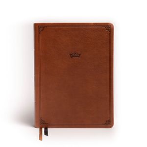 NASB Tony Evans Study Bible, Brown Leathertouch: Advancing God's Kingdom Agenda image number 0