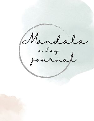 Mandala a day: art therapy journal image number 0