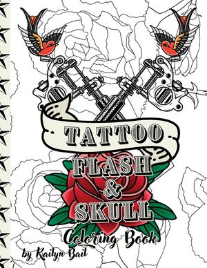 Tattoo Flash and Skull Coloring Book image number 0
