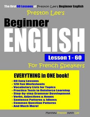 Preston Lee's Beginner English Lesson 1 - 60 For French Speakers image number 0