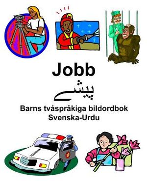 Svenska-Urdu Jobb Barns tv&aring;spr&aring;kiga bildordbok image number 0